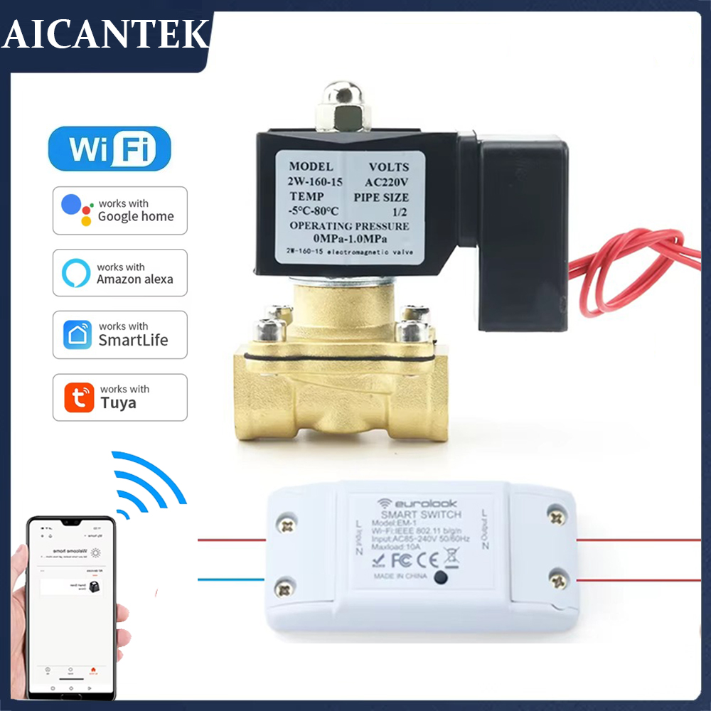 Smart Garden Instructions - AC220V Tuya WiFi Smart Magneetventiel 1/2