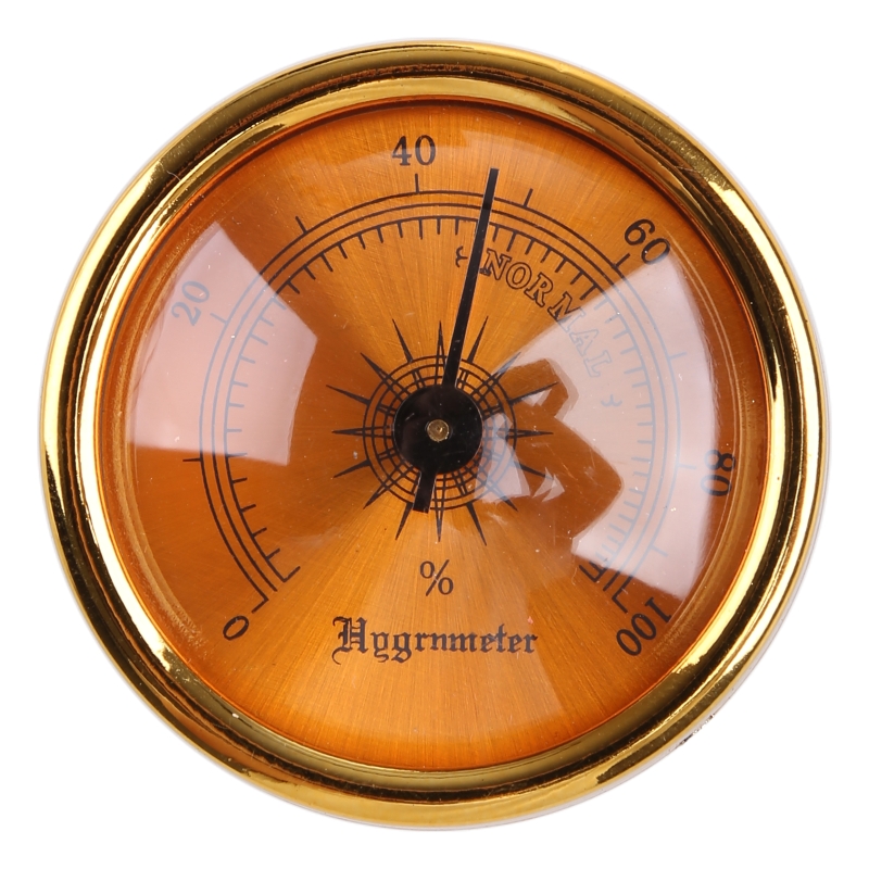 Garden Weather Station - 652F Zeer nauwkeurige sigarenhygrometer ronde hygrometer