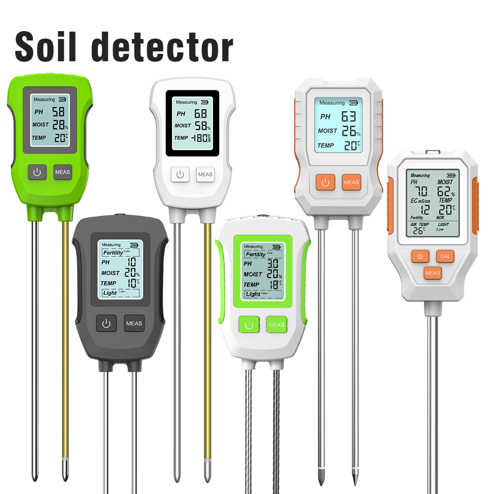 Soil Test Digital - Handheld Bodemtester LCD-scherm Bodemsensor Bodem PH-monitor
