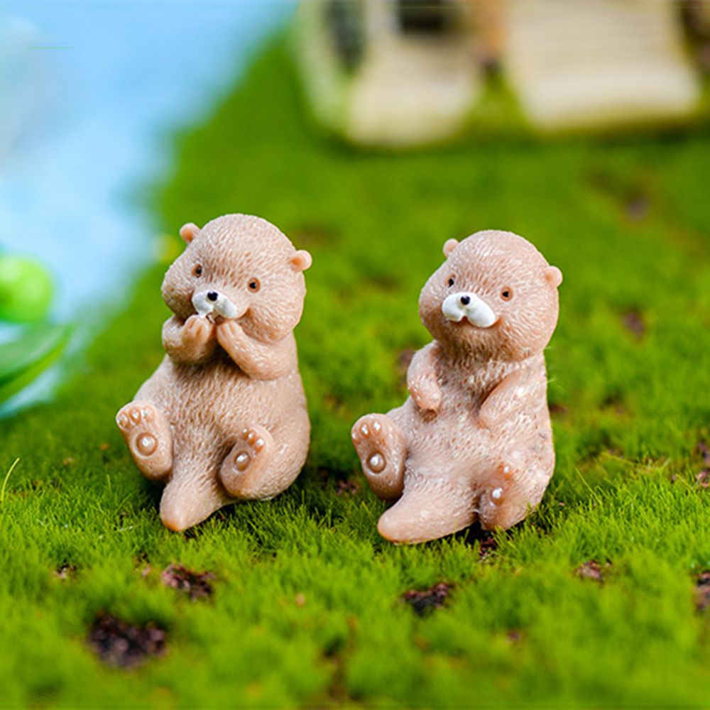 Smart Garden Diy - Otters Beeldje Mini Home Decor Sprookjesachtige