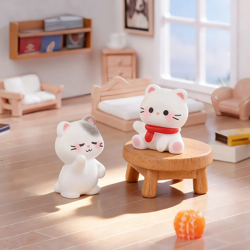 6 stuks schattige kattenharsfi - Smart Garden Diy recensie en prijs