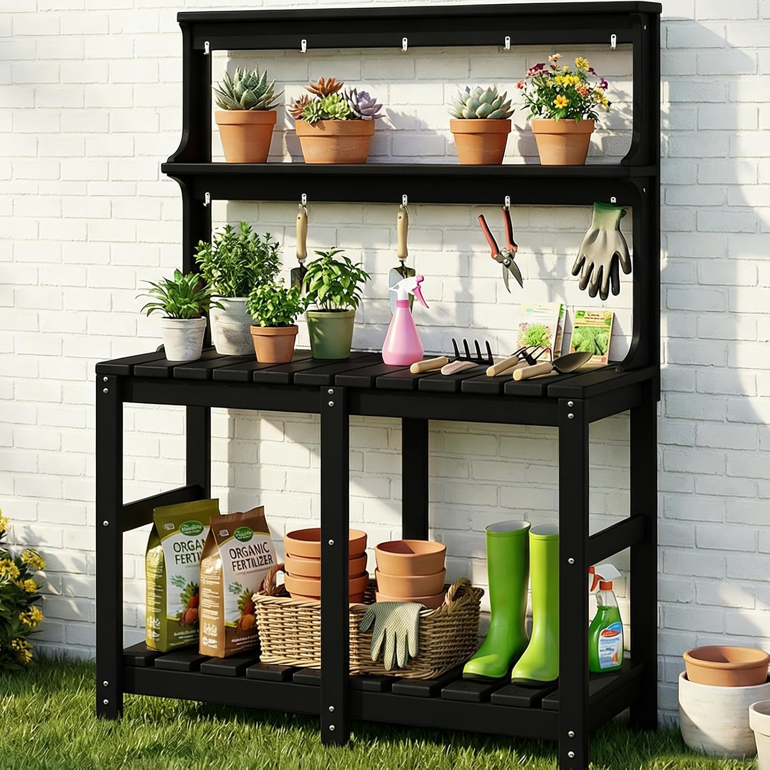 All-weather HDPE plantenbaktaf - Garden Weather Station recensie en prijs