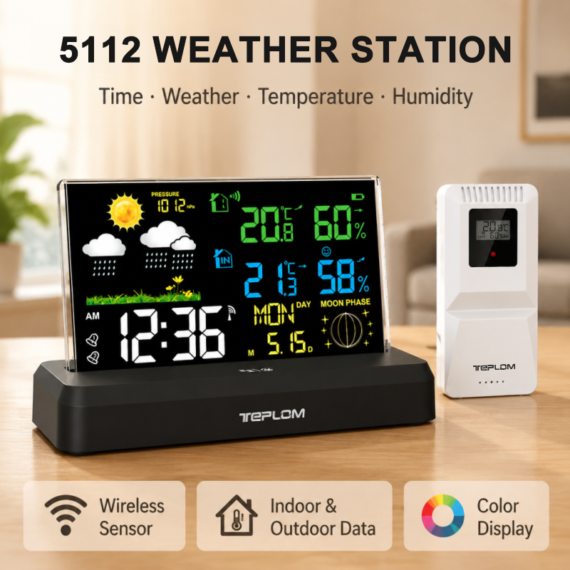 Draadloos Weerstation Binnen-  - Garden Weather Station recensie en prijs