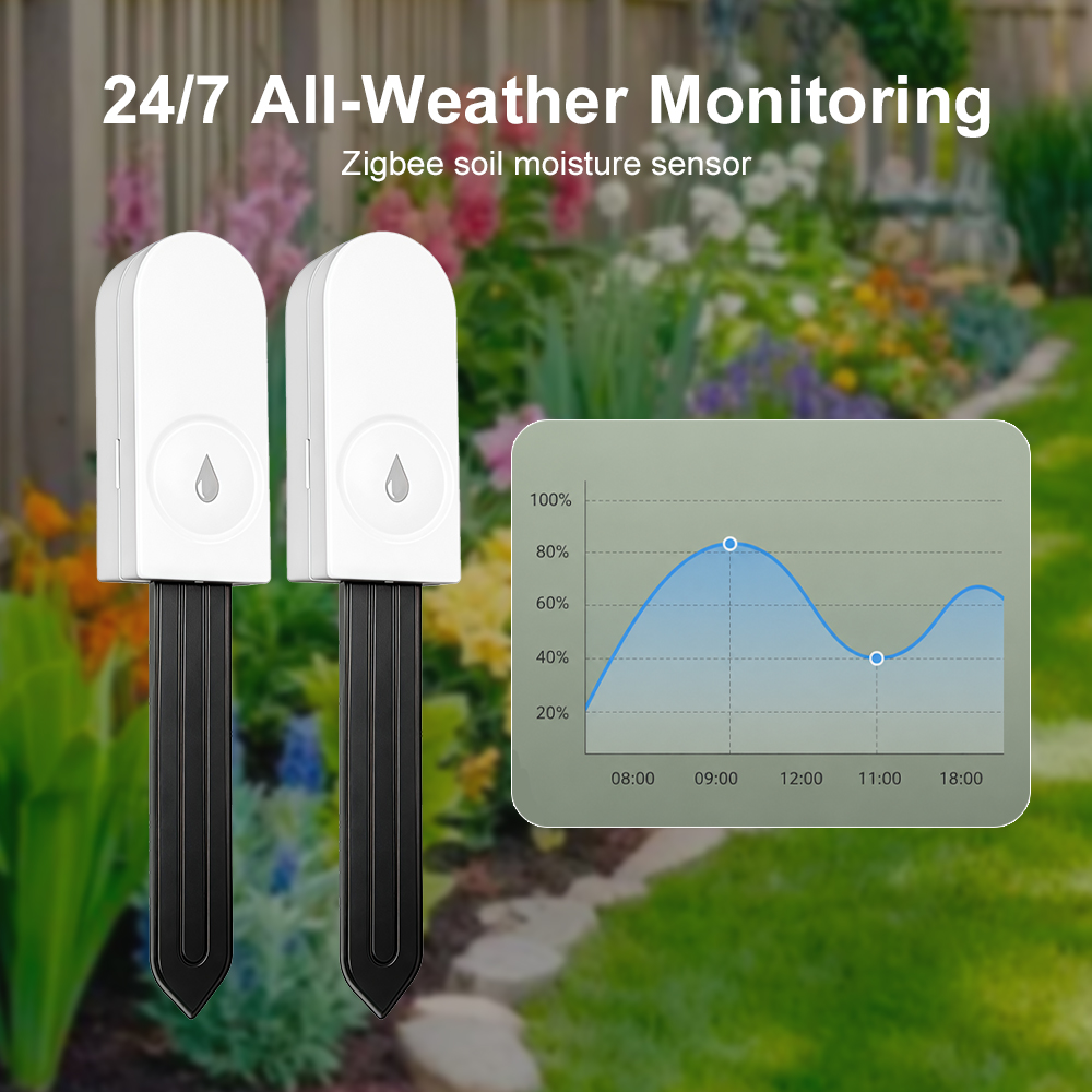 Zigbee 3.0 Bodemvochtsensor Te - Smart Garden Indoor recensie en prijs