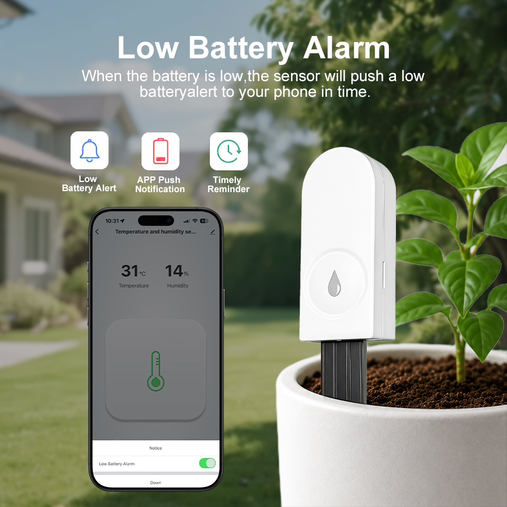 Zigbee 3.0 Bodemvochtsensor Te - Smart Garden Indoor recensie en prijs