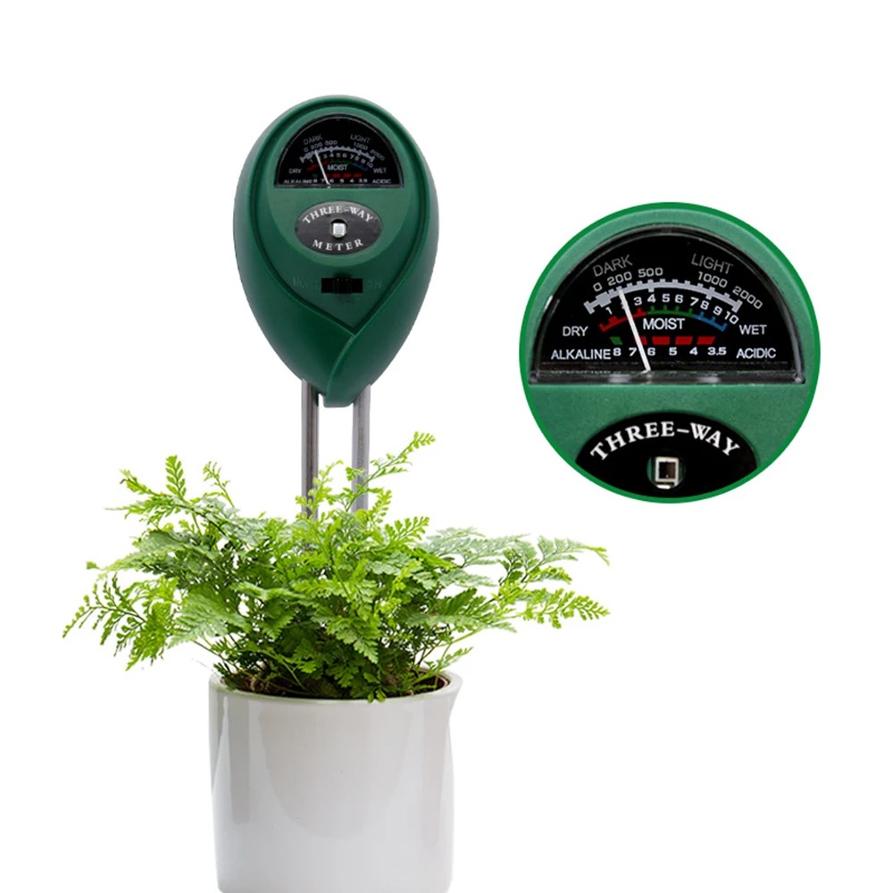 3-in-1 Bodem-pH-meter, zonlich - Soil Test Digital recensie en prijs