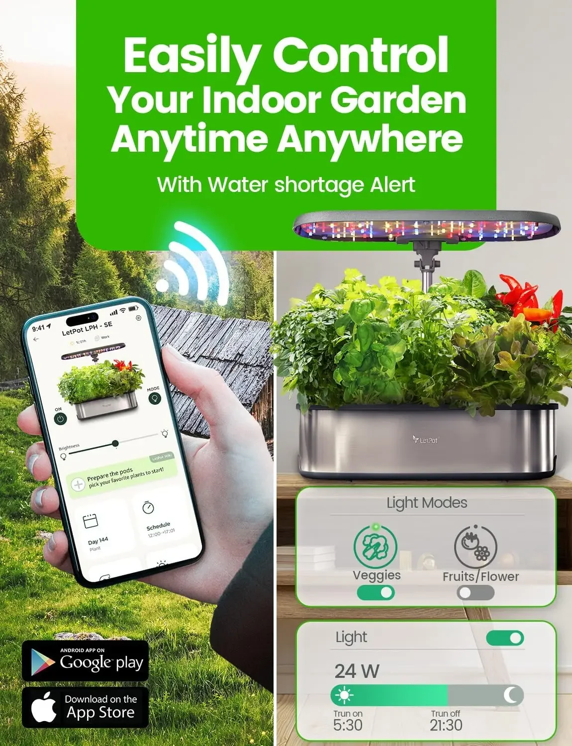 LETPOT LPH-SE Hydroponisch kwe - Smart Garden Indoor recensie en prijs