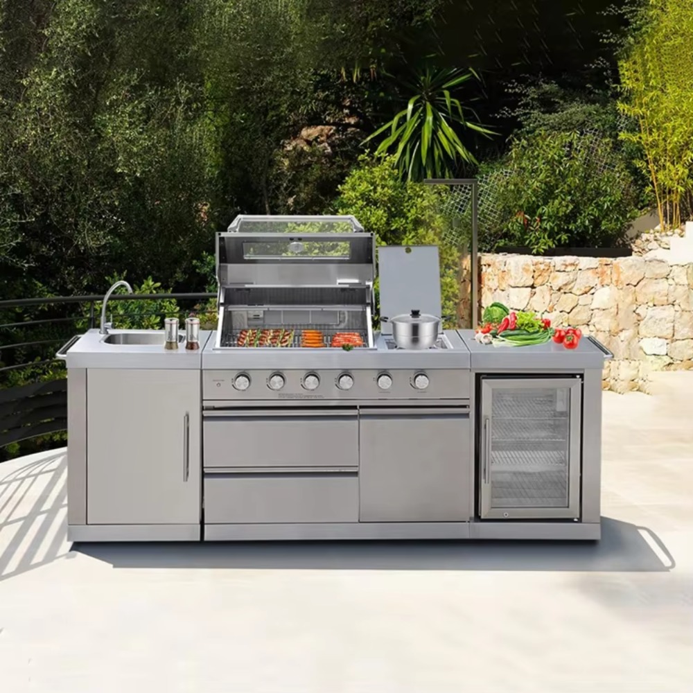 Buitenkeuken met overkapping,  - Garden Weather Station recensie en prijs