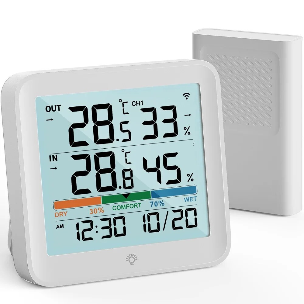 Digitale thermometer hygromete - Garden Weather Station recensie en prijs