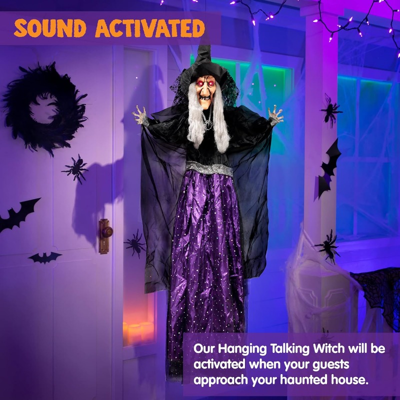 47'' Geanimeerde Heks Hallowee - Smart Garden Indoor recensie en prijs