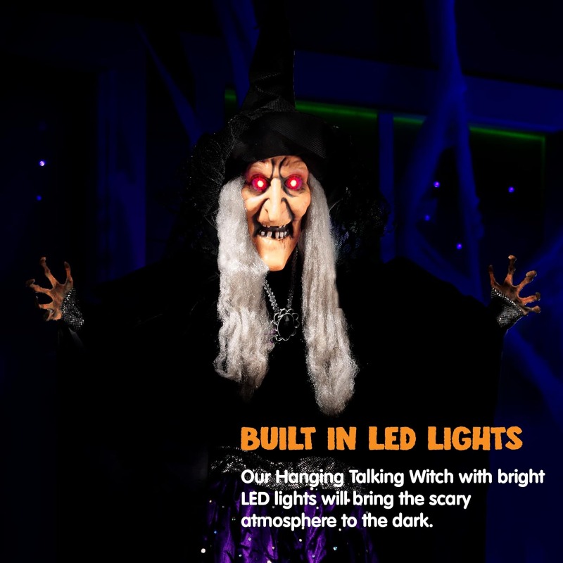 47'' Geanimeerde Heks Hallowee - Smart Garden Indoor recensie en prijs