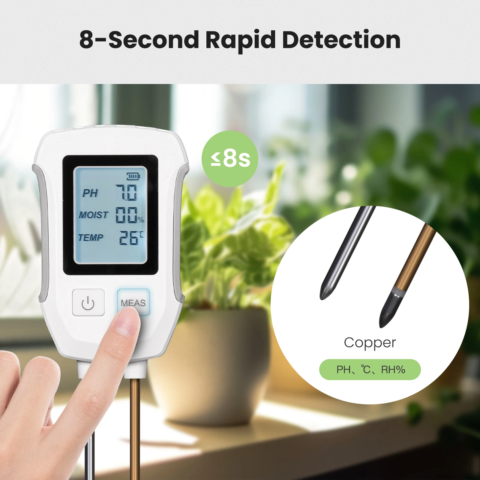 MOES 3 in 1 Bodem PH Detector  - Garden Weather Station recensie en prijs