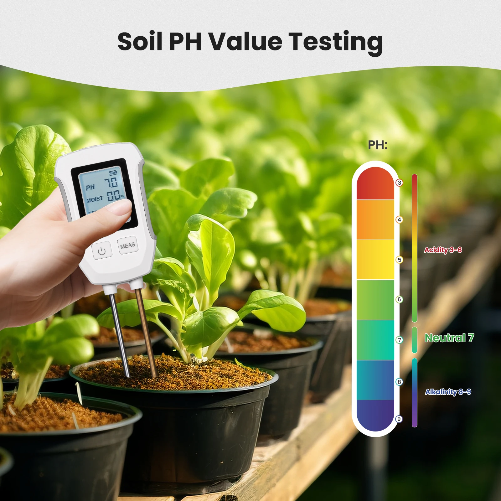 MOES 3 in 1 Bodem PH Detector  - Garden Weather Station recensie en prijs