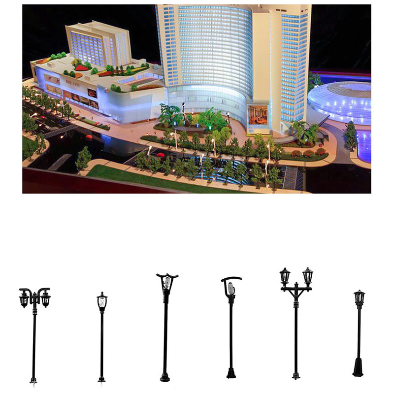 4Pcs Miniaturen Road Licht Mic - Smart Garden Diy recensie en prijs
