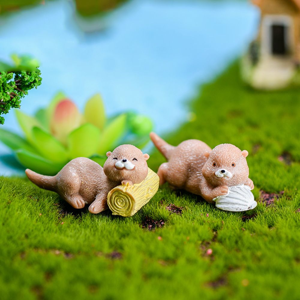 Otters Beeldje Mini Home Decor - Smart Garden Diy recensie en prijs