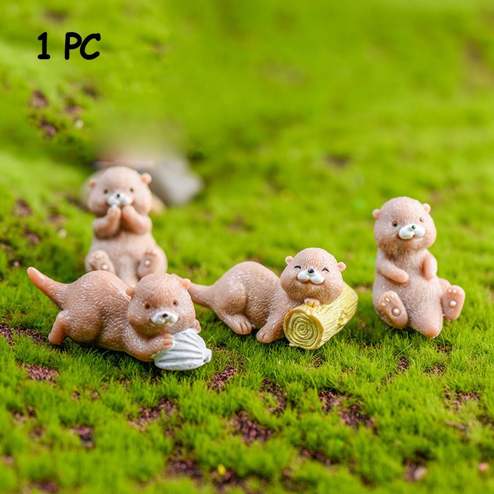 Otters Beeldje Mini Home Decor - Smart Garden Diy recensie en prijs