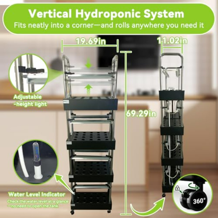 Indoor hydroponisch kweeksyste - Smart Garden Indoor recensie en prijs
