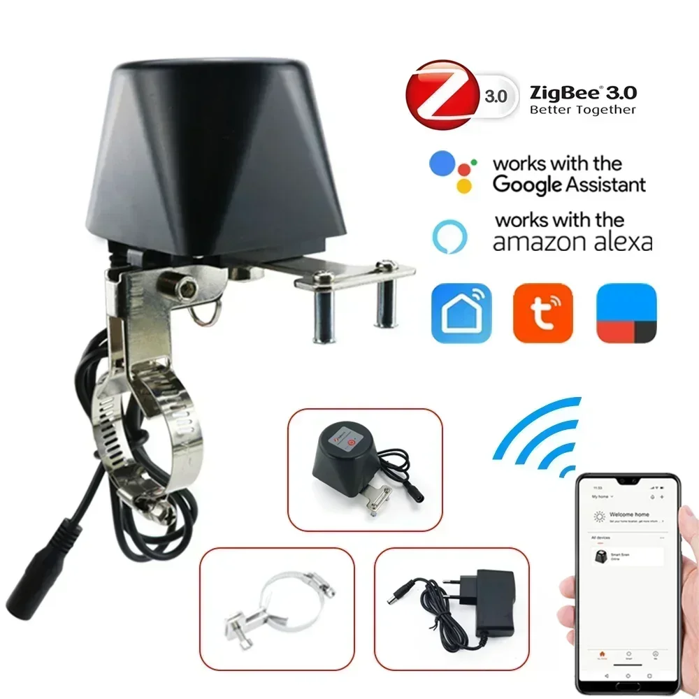 Tuya Zigbee Smart Gasklep WIFI - Smart Garden Instructions recensie en prijs