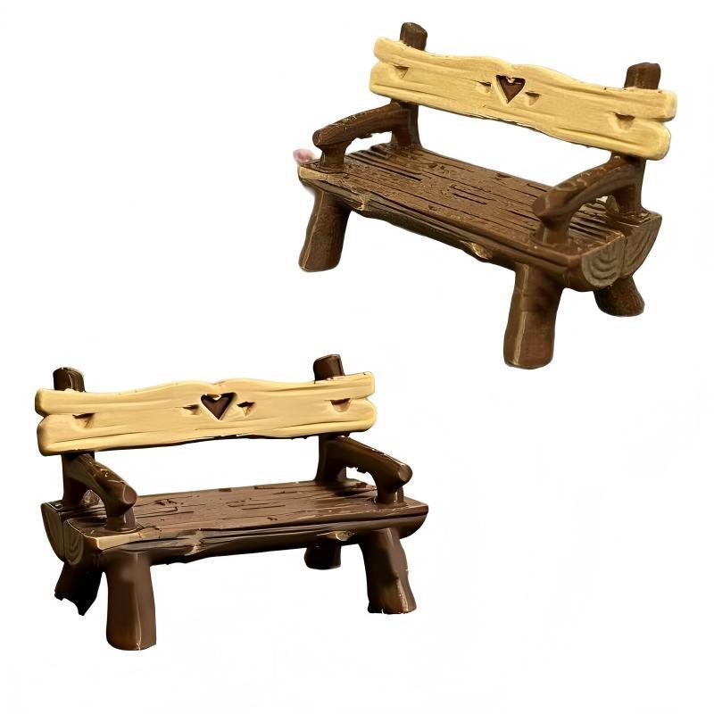 2 Stuks 1/12 Miniatuur Bank Po - Smart Garden Diy recensie en prijs