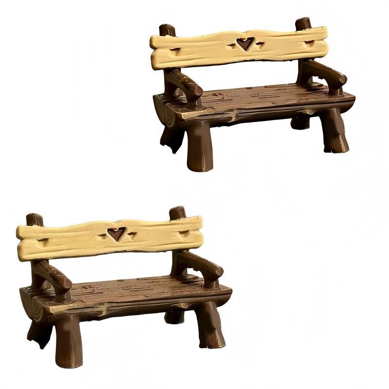 2 Stuks 1/12 Miniatuur Bank Po - Smart Garden Diy recensie en prijs