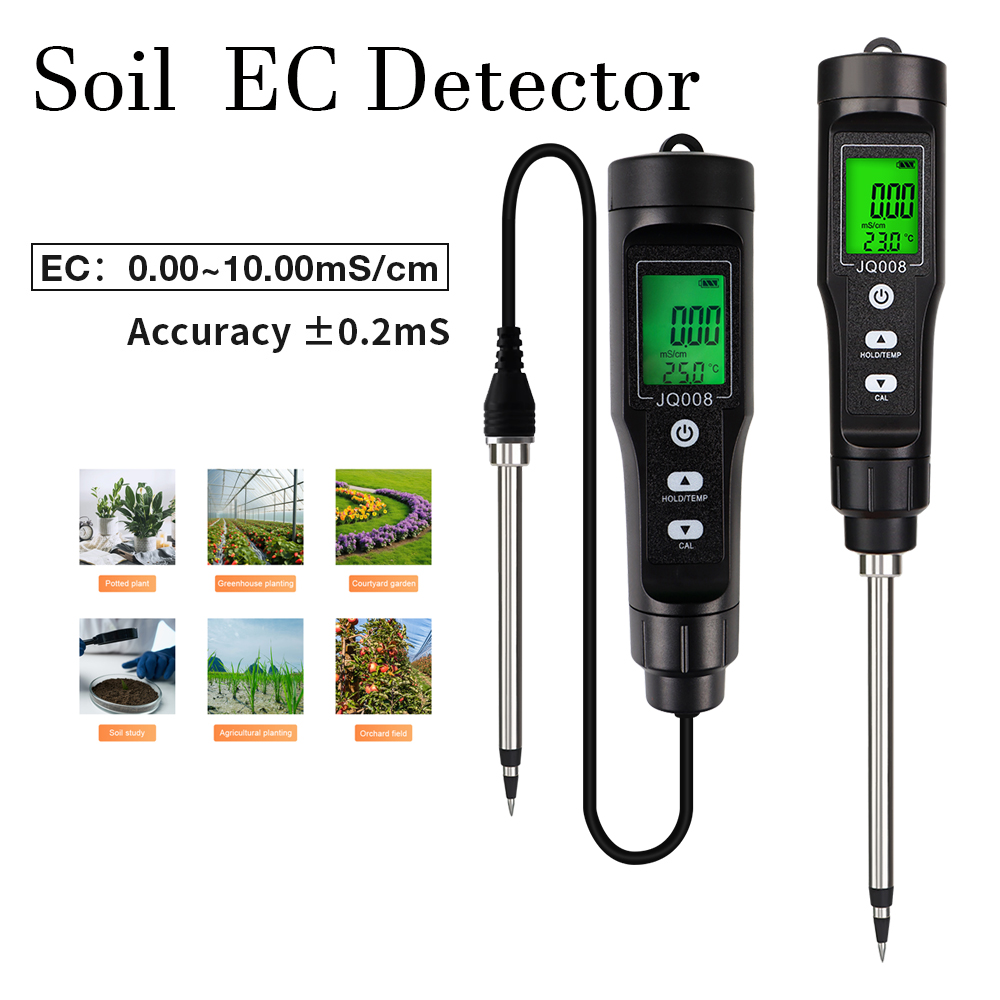 2 in 1 Bodem EC/Temp Detector  - Soil Test Digital recensie en prijs